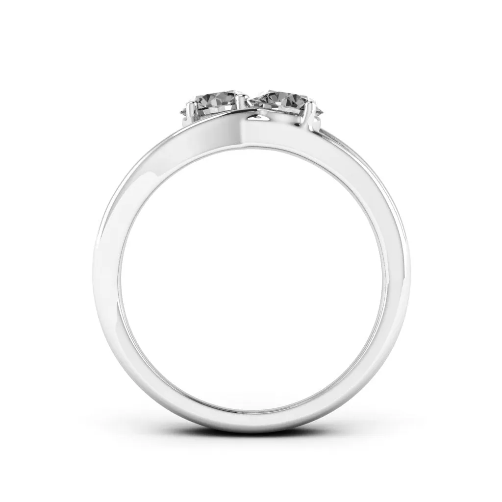 1.17 d.e.w cts Annabella Moissanite Ring