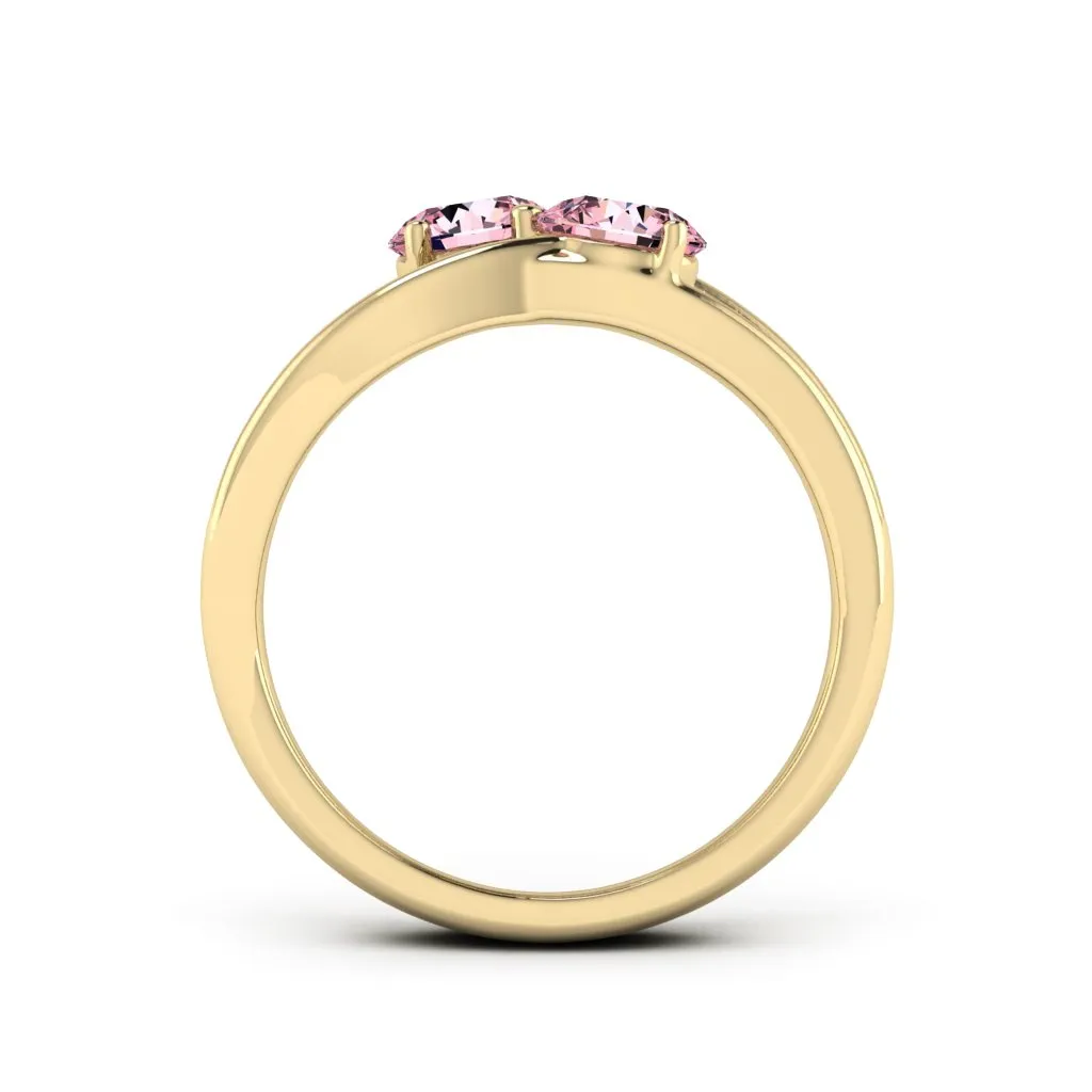 1.17 d.e.w cts Annabella Moissanite Ring