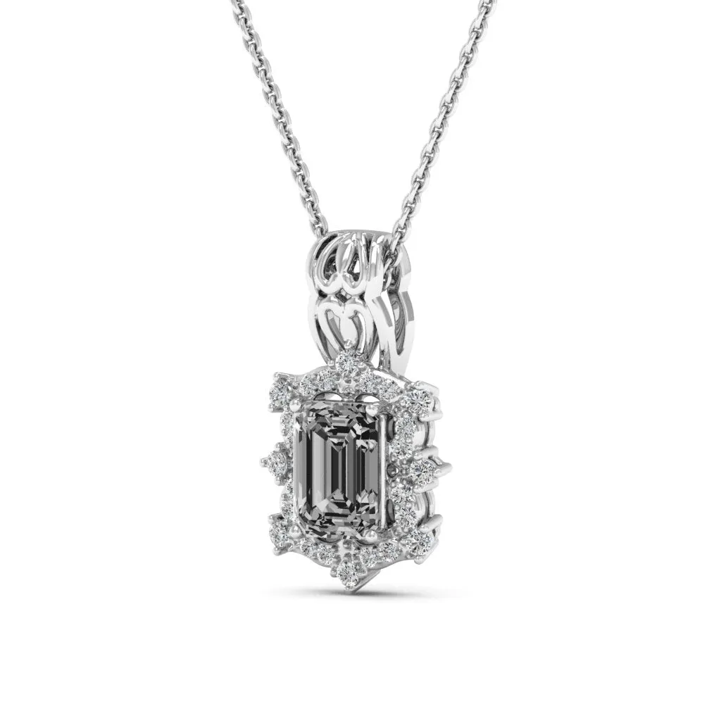 1.19 d.e.w cts Bridget Moissanite Necklace