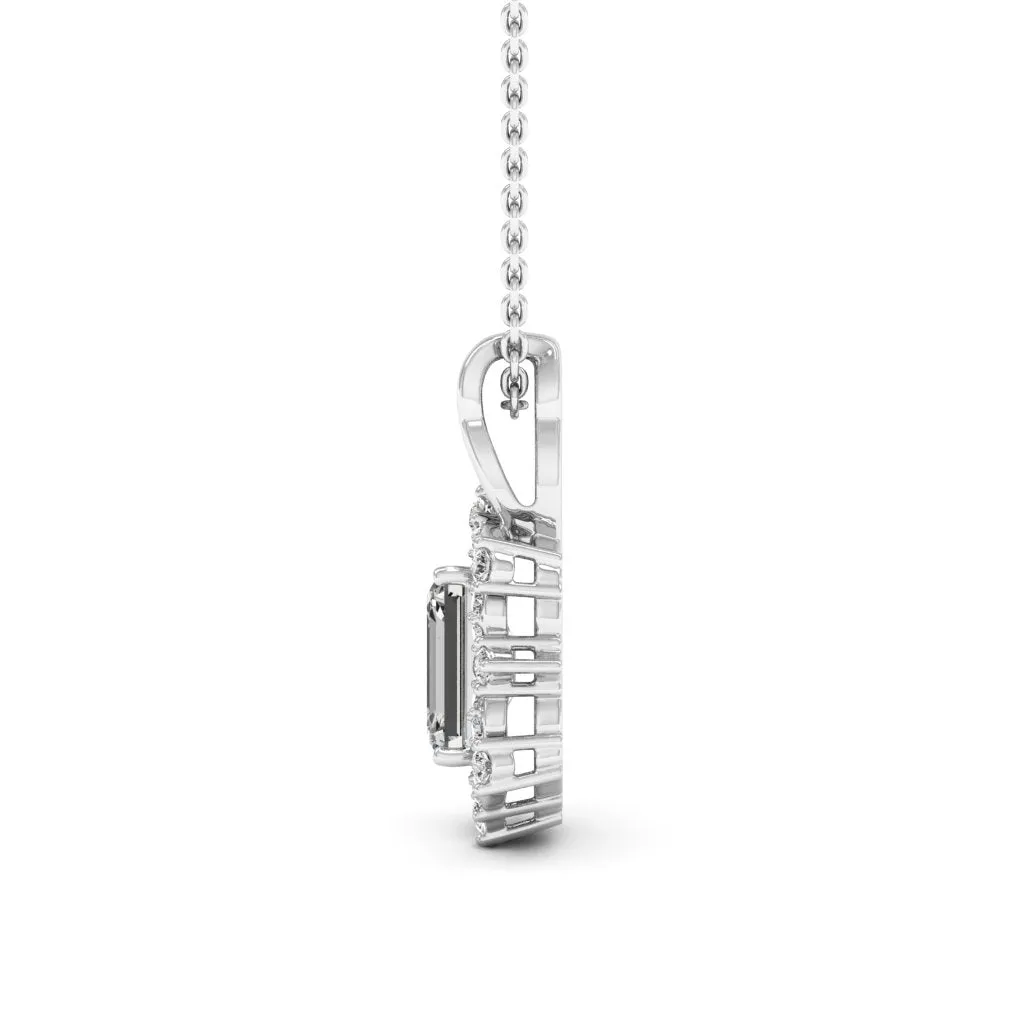 1.19 d.e.w cts Bridget Moissanite Necklace