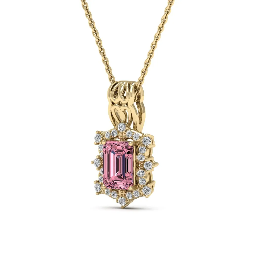 1.19 d.e.w cts Bridget Moissanite Necklace