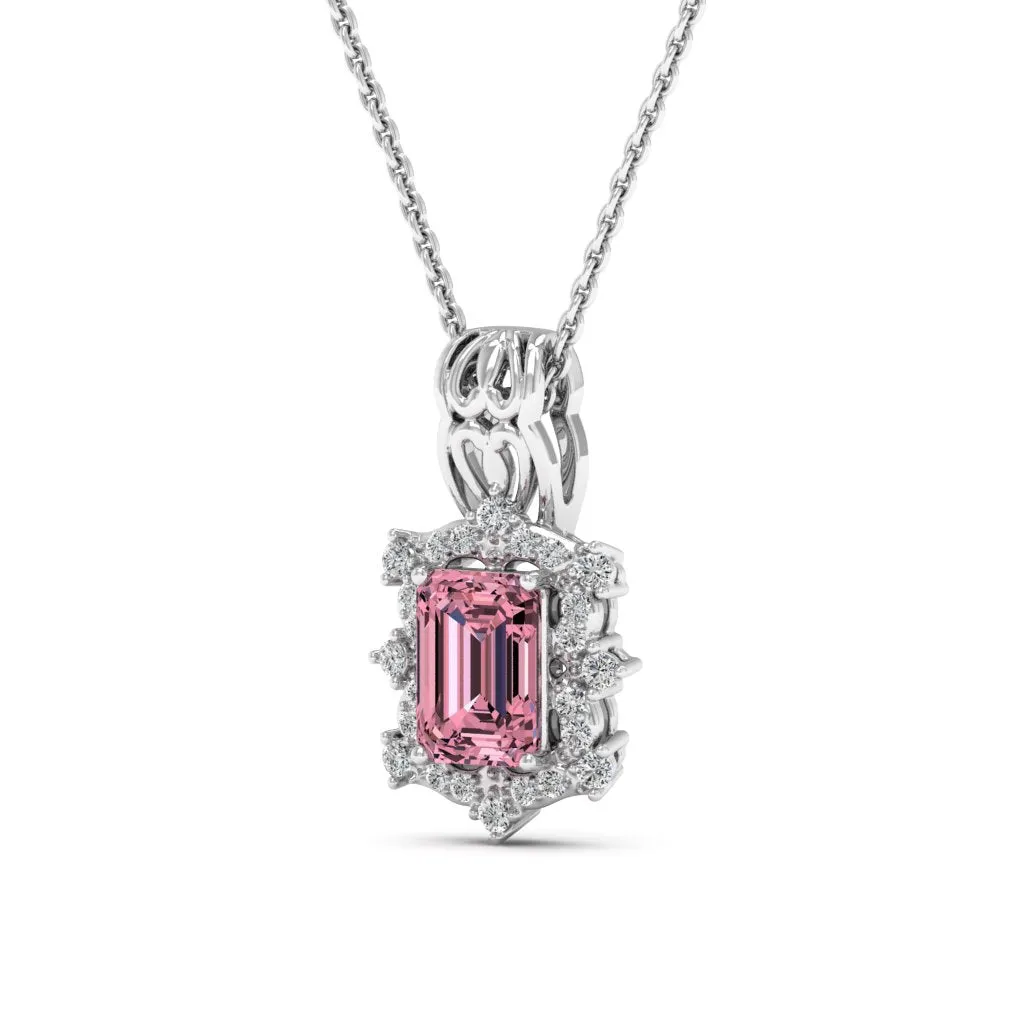 1.19 d.e.w cts Bridget Moissanite Necklace