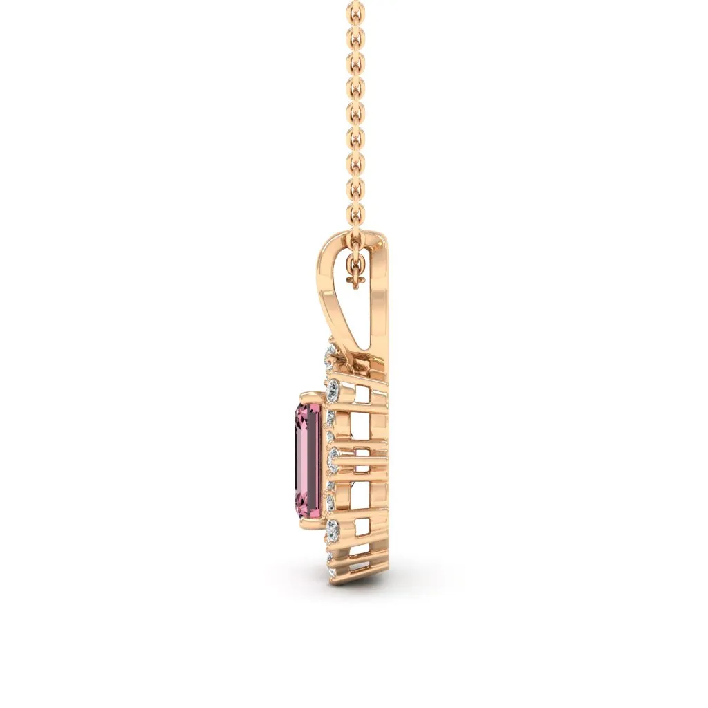 1.19 d.e.w cts Bridget Moissanite Necklace