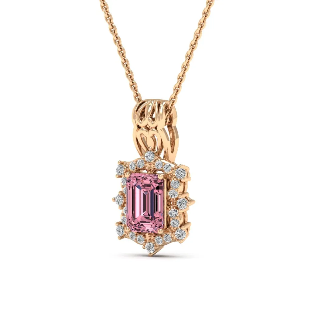 1.19 d.e.w cts Bridget Moissanite Necklace
