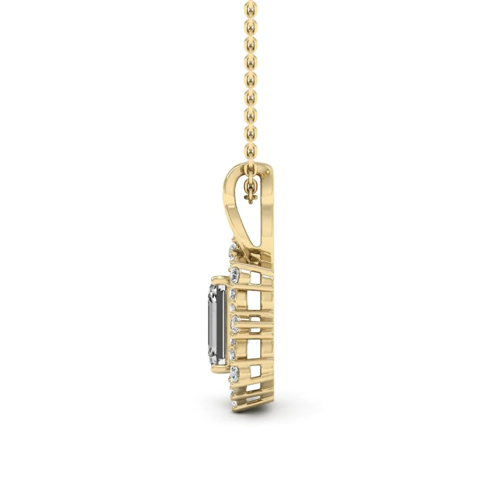 1.19 d.e.w cts Bridget Moissanite Necklace