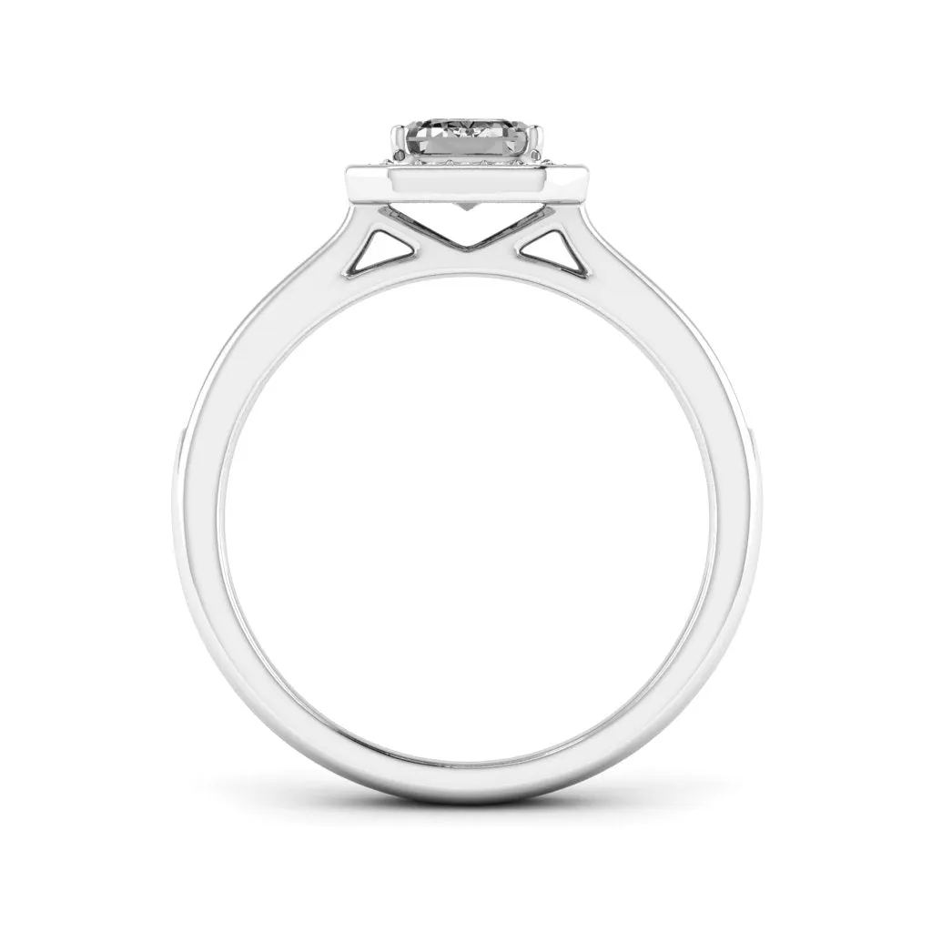 1.24 d.e.w cts Evelyn Moissanite Ring