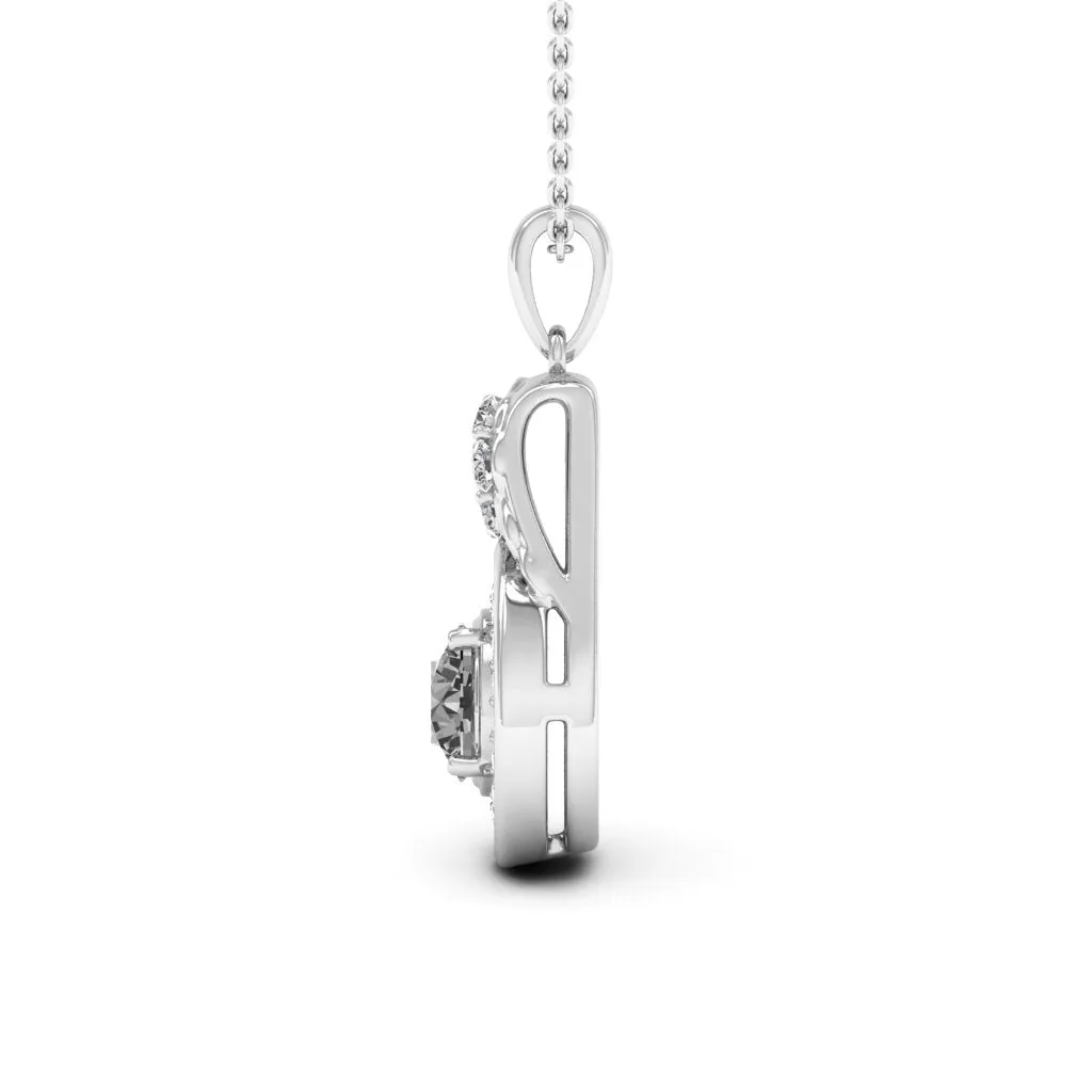1.41 d.e.w cts Katie Moissanite Necklace