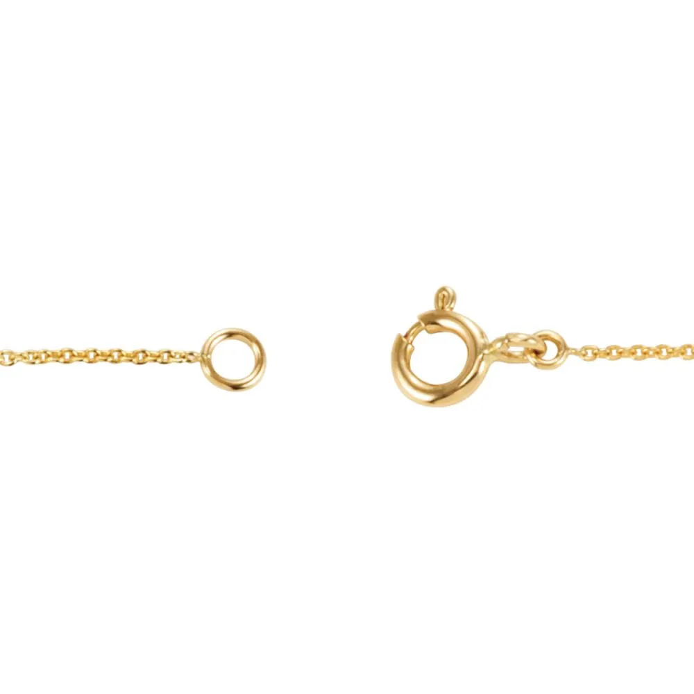 14k Yellow Gold Heart Design Bracelet