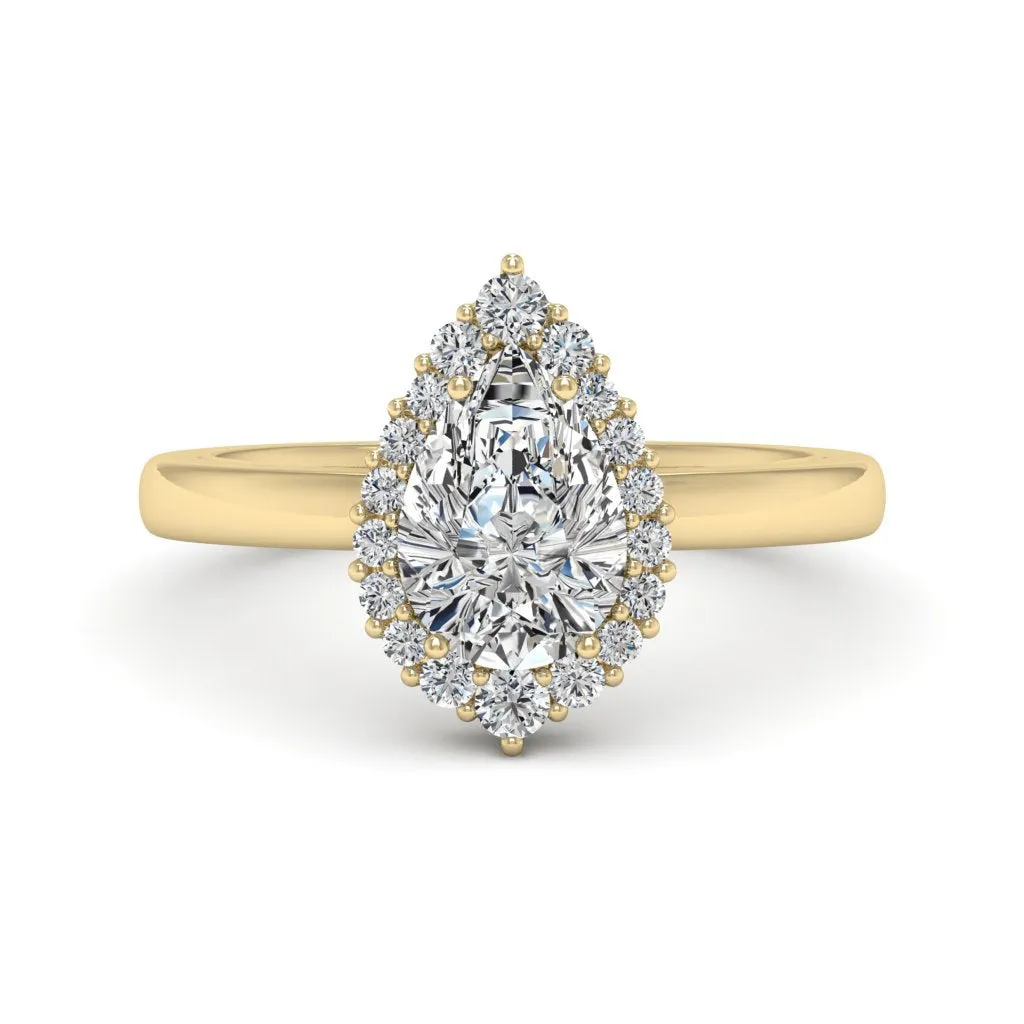 1.74 d.e.w cts Catherine Moissanite Ring