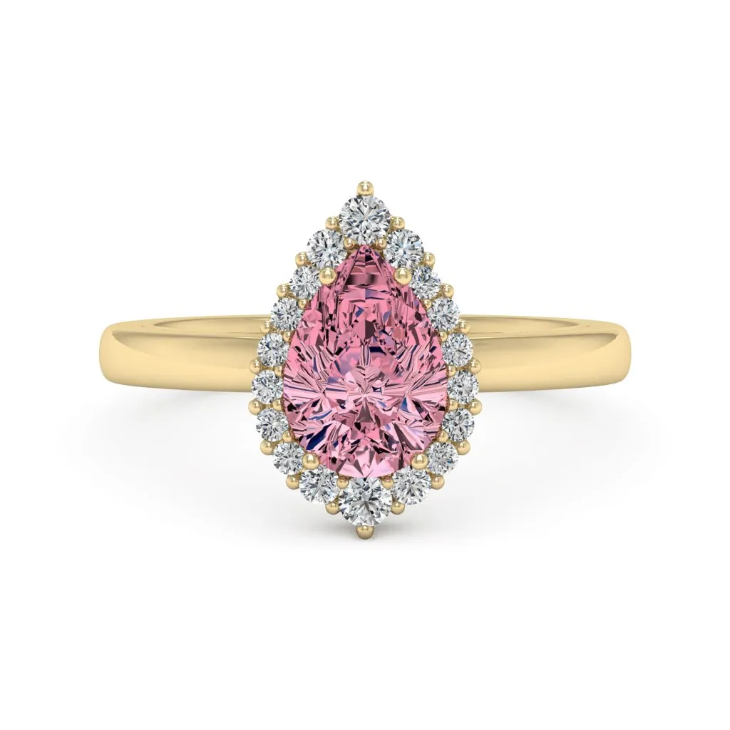 1.74 d.e.w cts Catherine Moissanite Ring