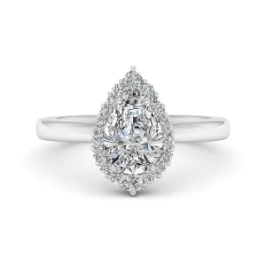 1.74 d.e.w cts Catherine Moissanite Ring