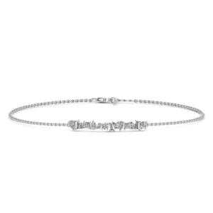 1.83 d.e.w cts Soleil Moissanite Bracelet