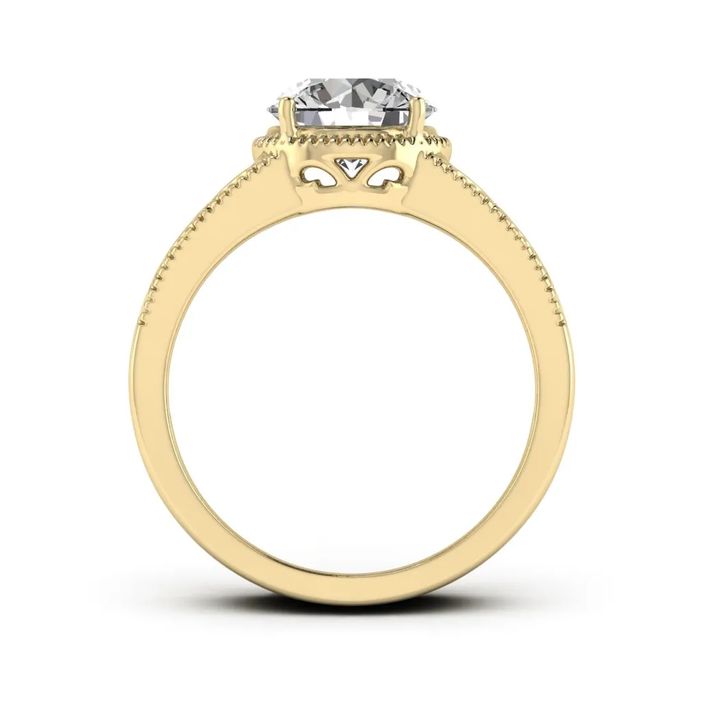 2.15 d.e.w cst Laryssa Moissanite Ring