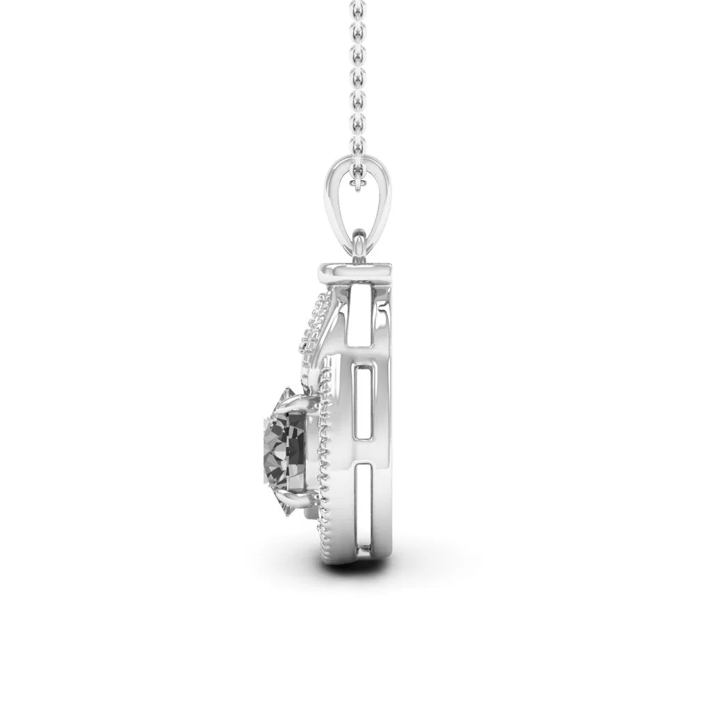 2.21 d.e.w cts Sophia Moissanite Necklace