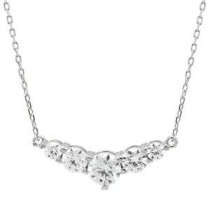 2.40 d.e.w cts Moissanite Necklace
