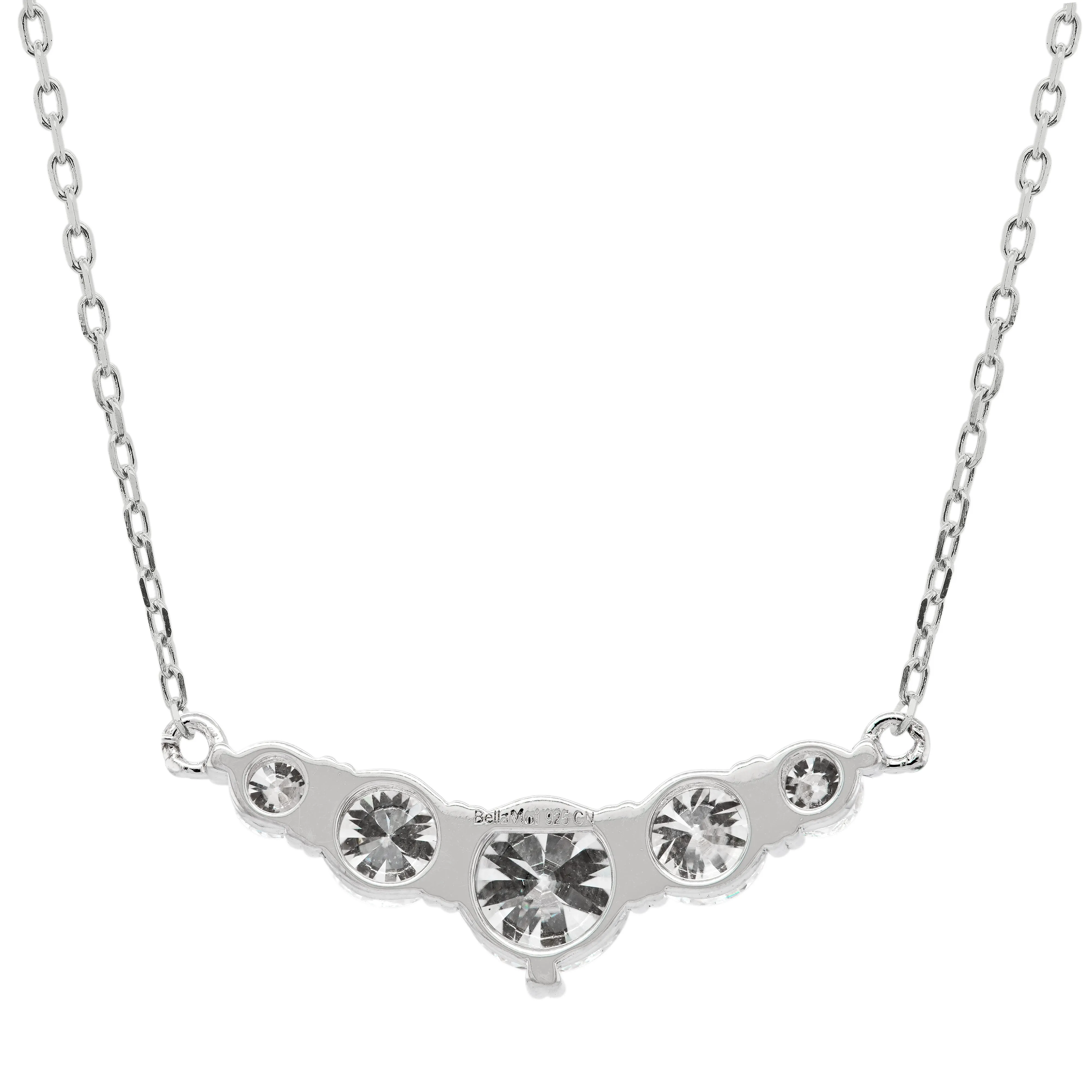 2.40 d.e.w cts Moissanite Necklace