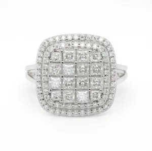 2.57 d.e.w Moissanite Ring