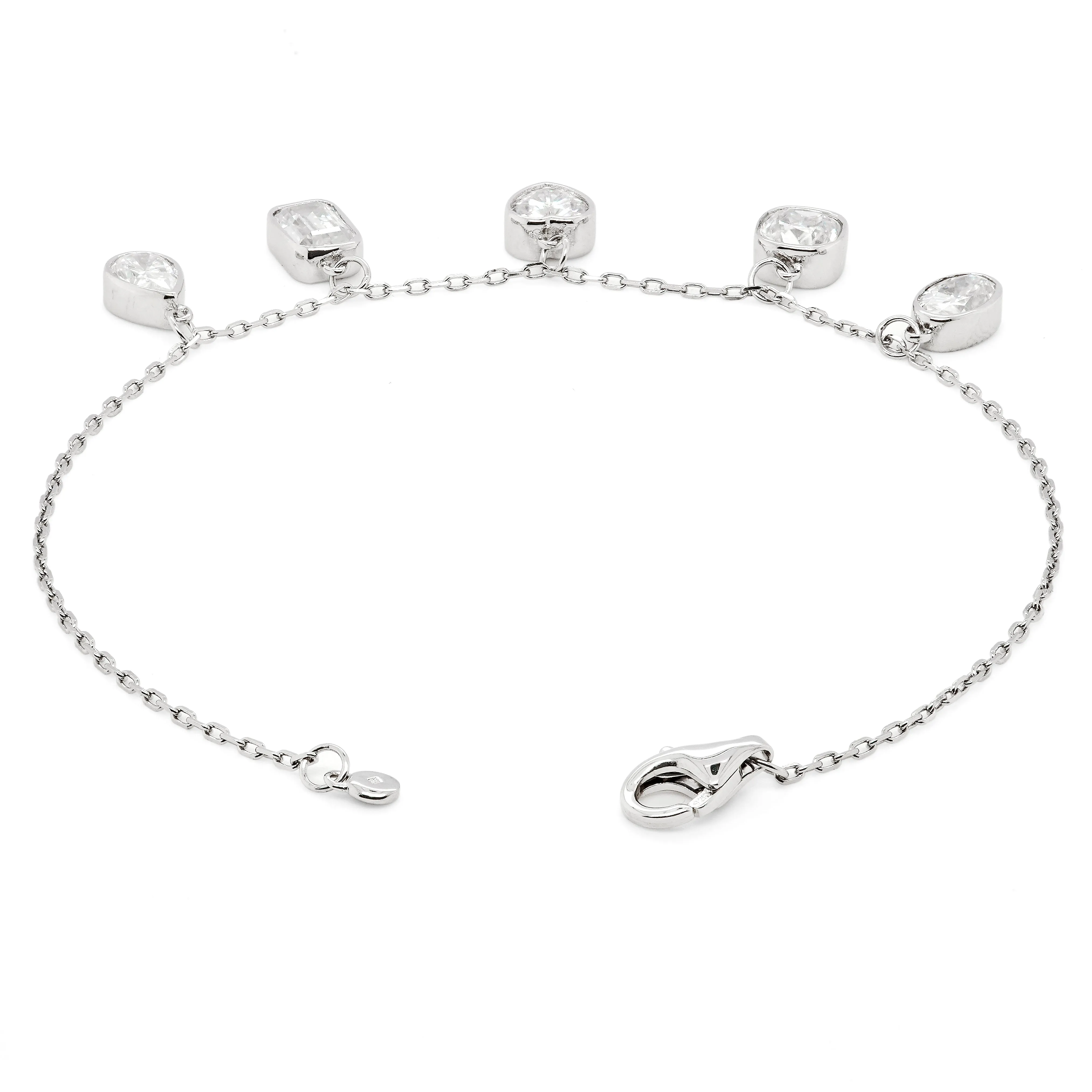 2.90 d.e.w cts Moissanite Bracelet