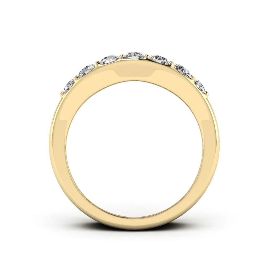 2.92 d.e.w. cts Juno Moissanite Ring