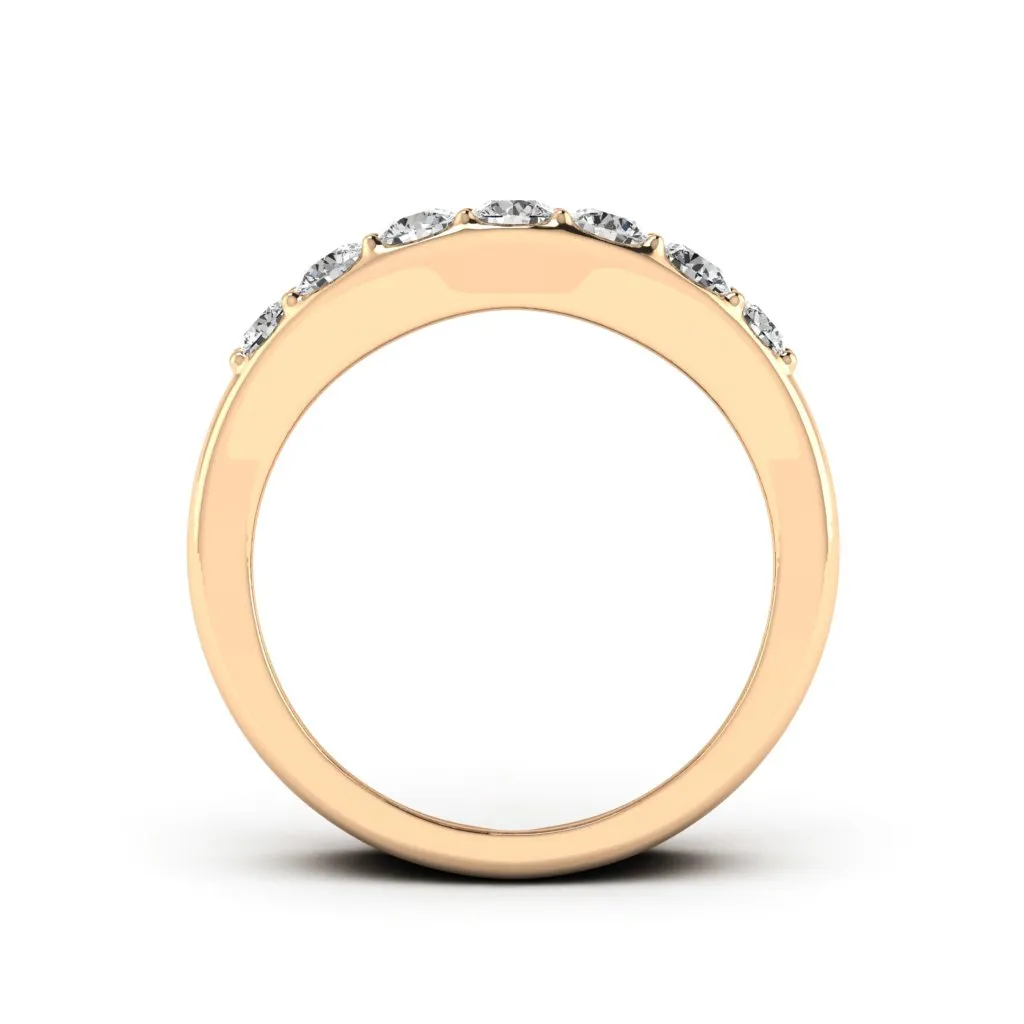 2.92 d.e.w. cts Juno Moissanite Ring