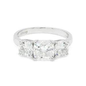 3.20 d.e.w cts Moissanite Ring
