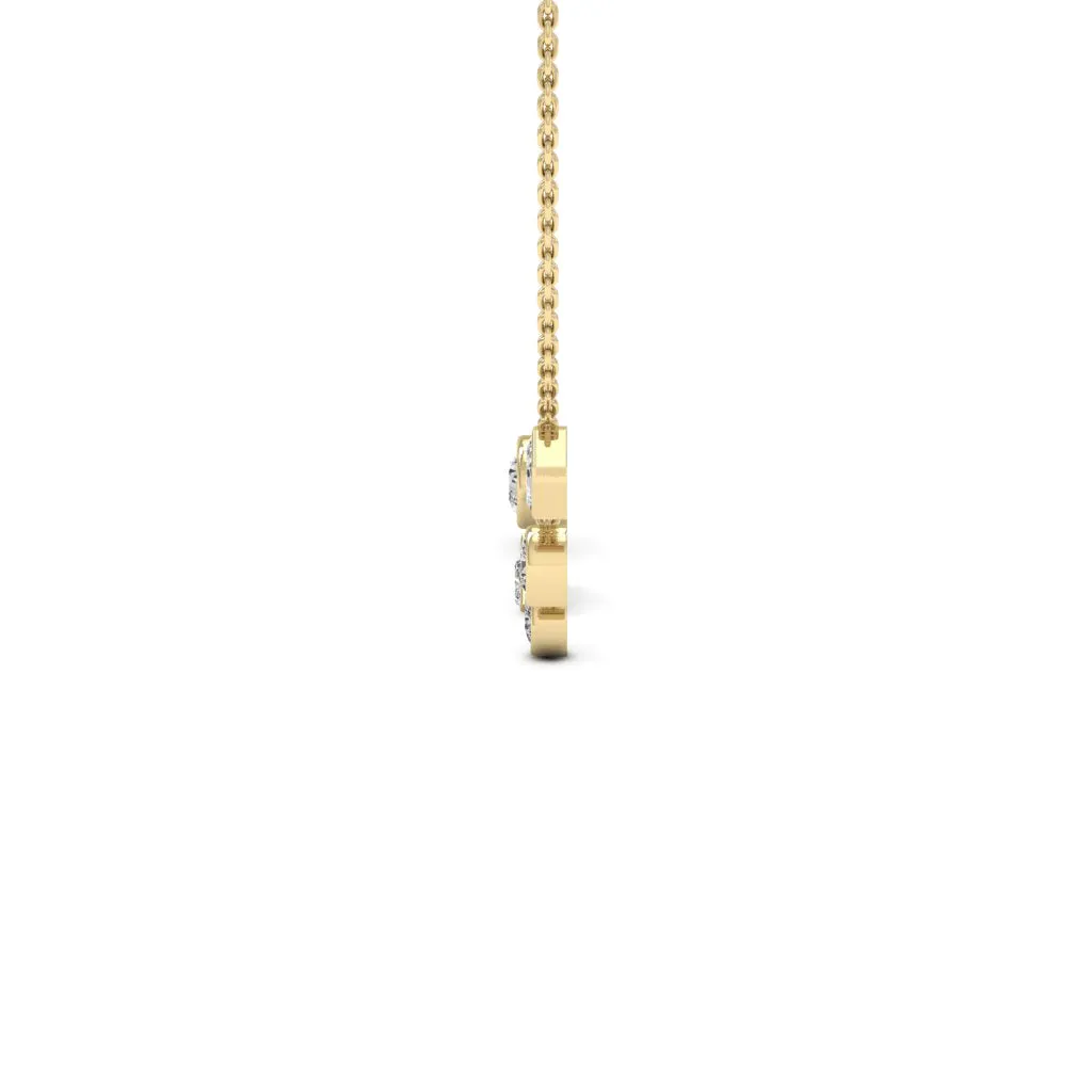 3.40 d.e.w cts Moissanite Necklace