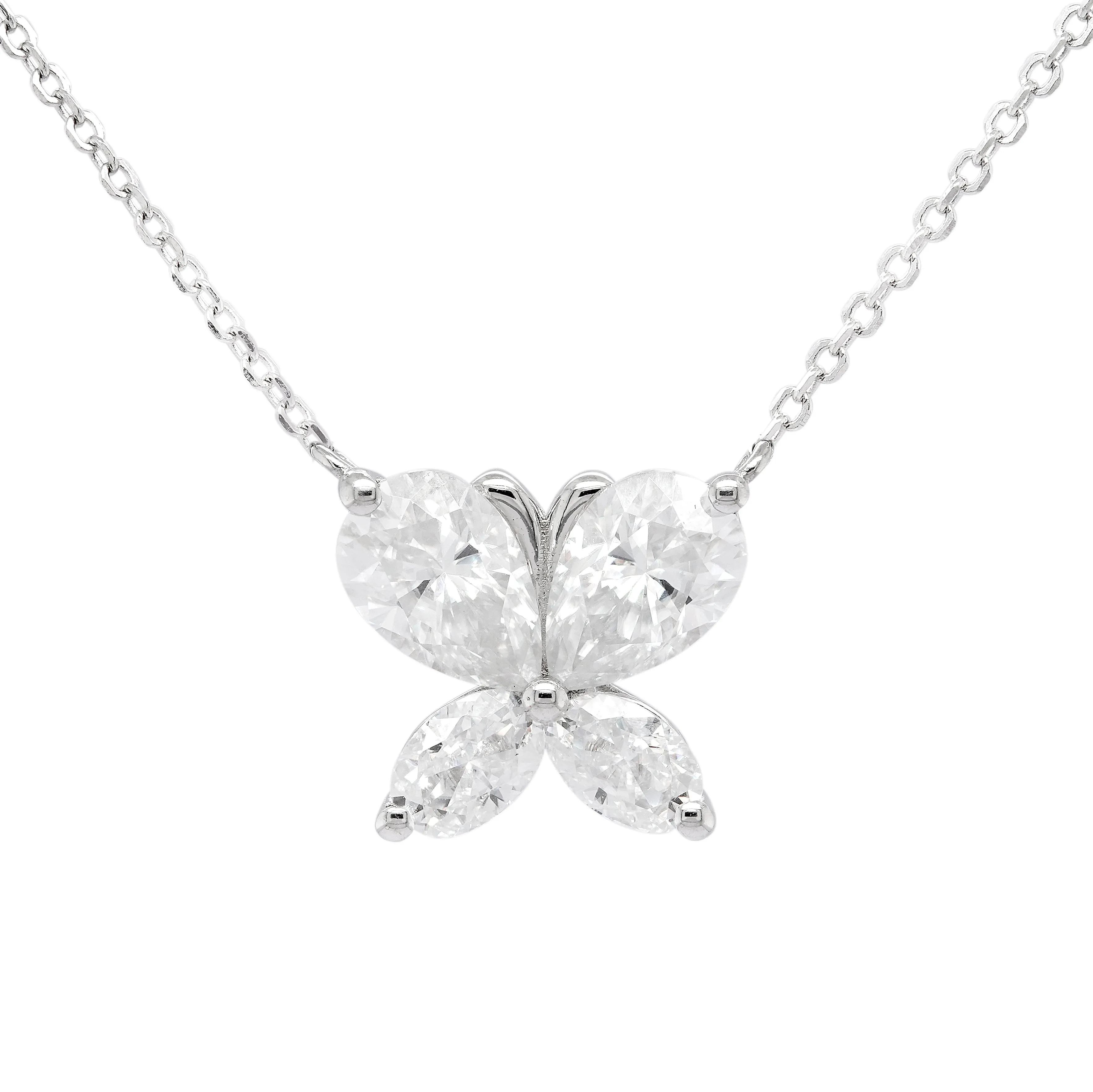 4.00 d.e.w cts Moissanite Necklace