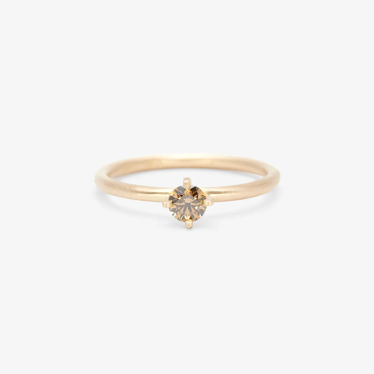 4mm Brown Diamond Noble Ring | R11704BR
