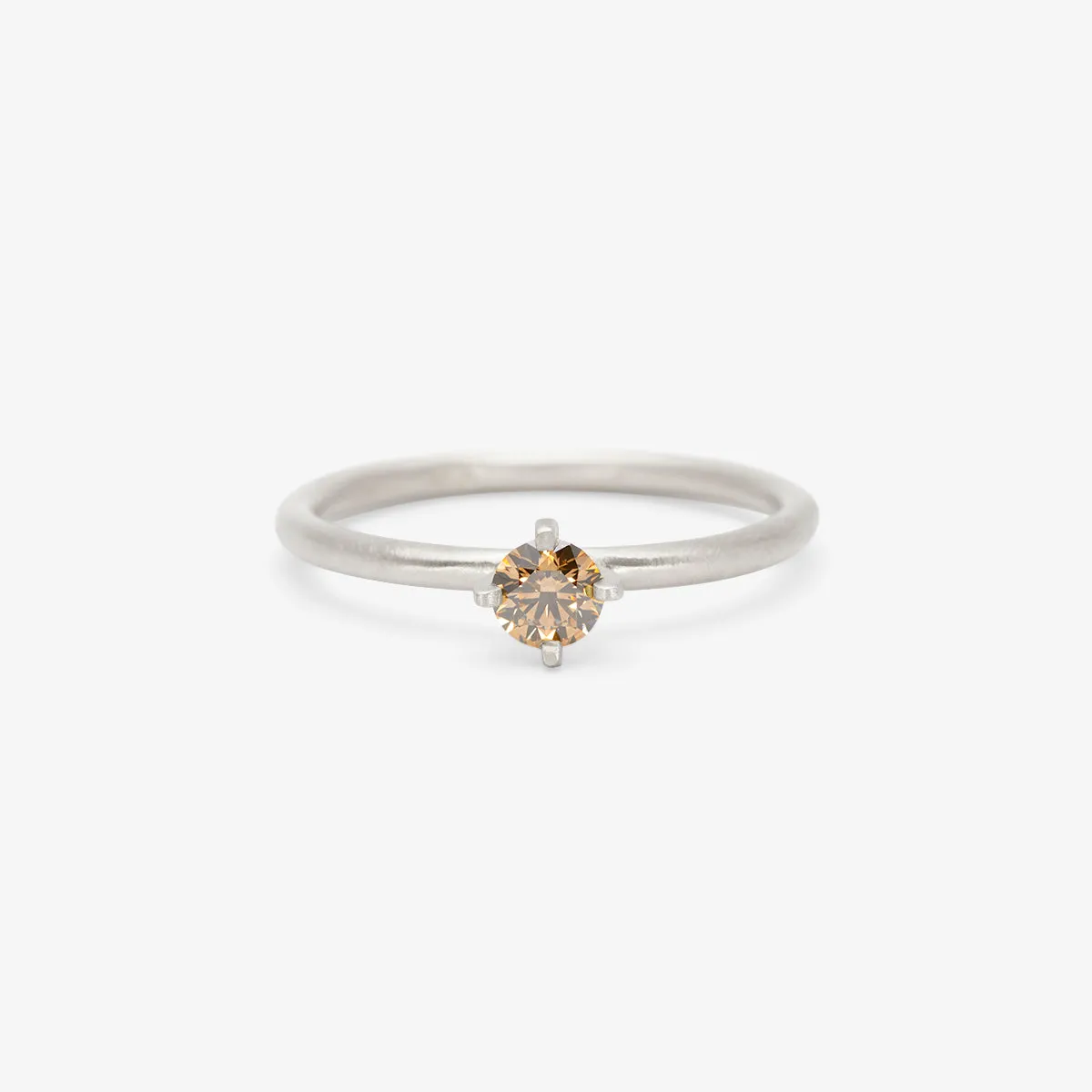 4mm Brown Diamond Noble Ring | R11704BR