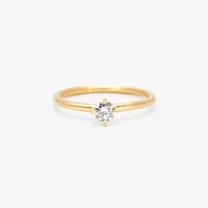 4mm White Diamond Noble Ring | R11704W