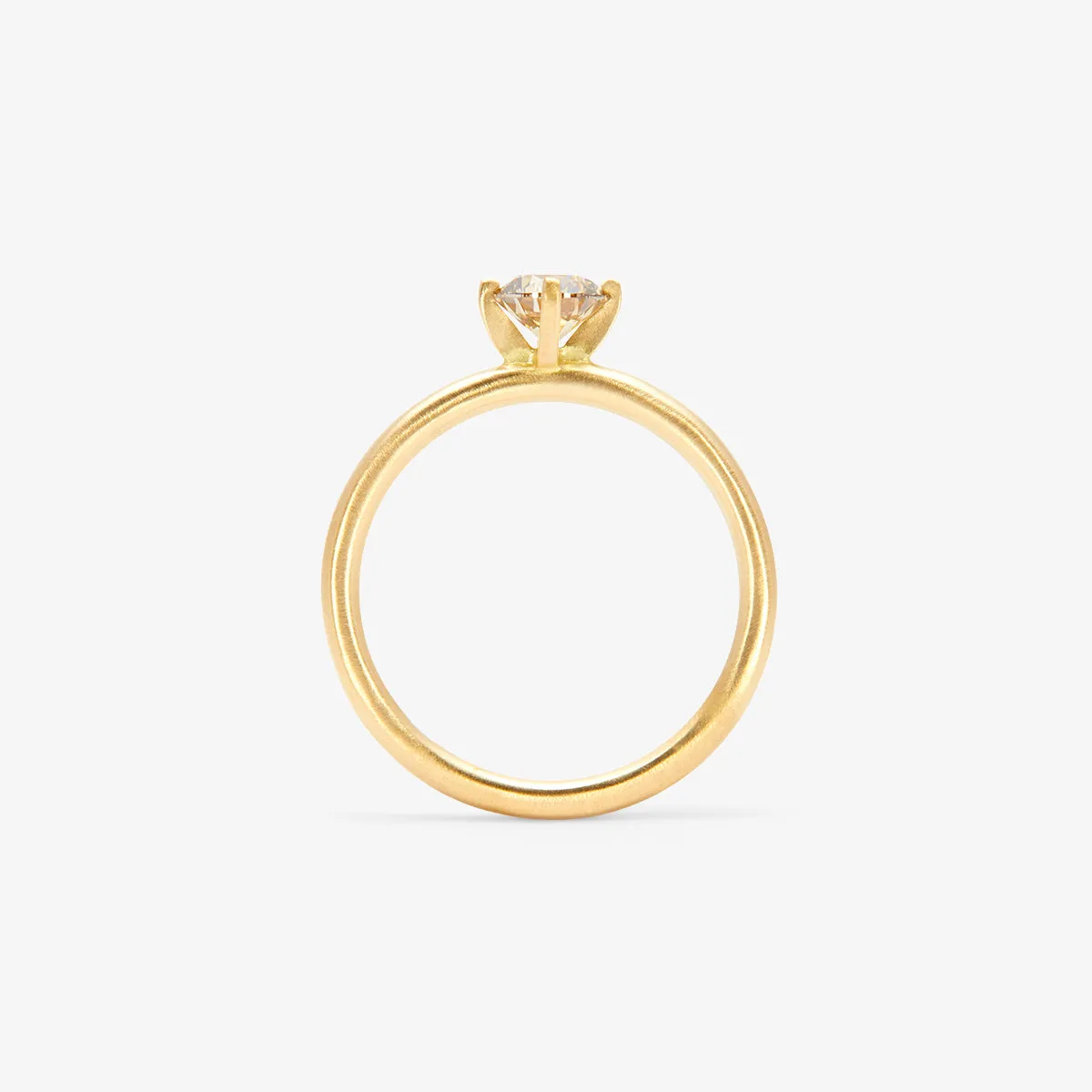 5mm Brown Diamond Noble Ring | R11706BR