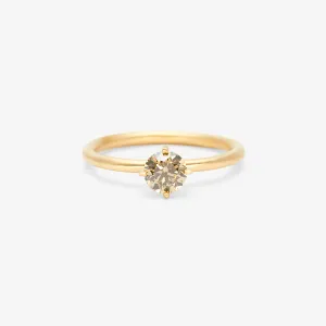 5mm Brown Diamond Noble Ring | R11706BR