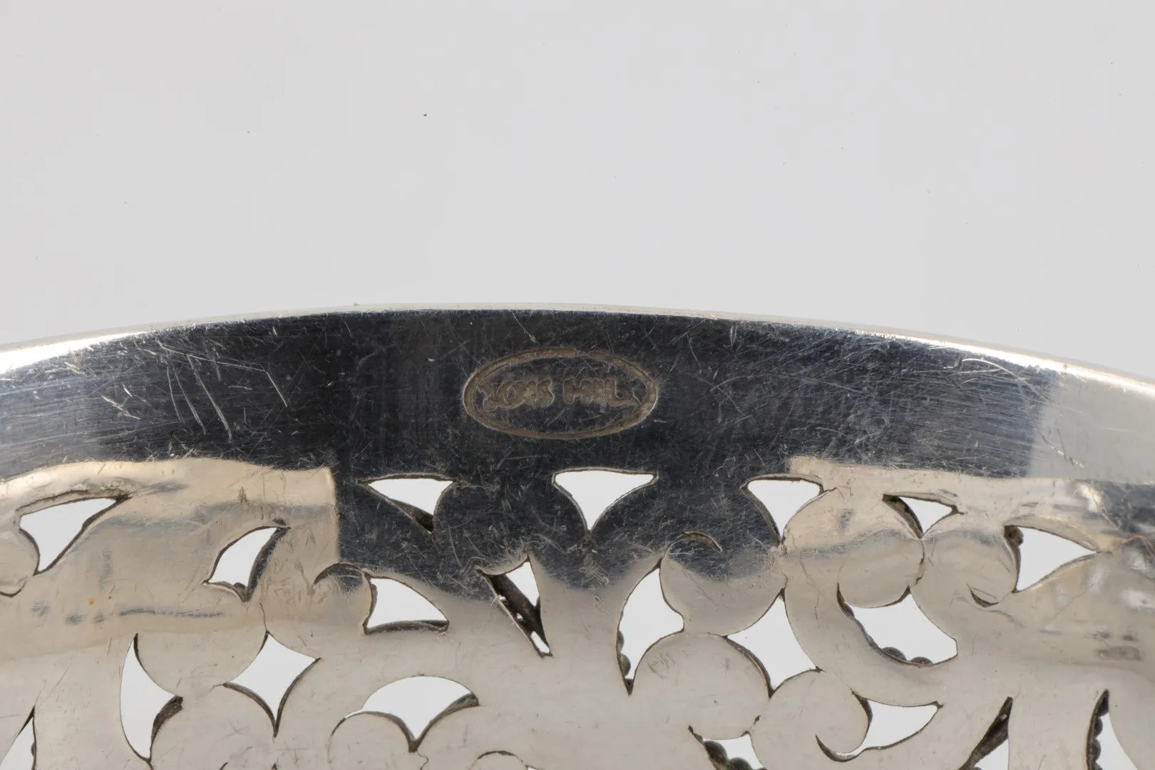 6.5" Lois Hill 925 Silver Cuff Bracelet (40.08g.)