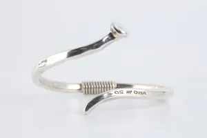 6.5" Uno De So 925 Silver Cuff Bracelet (22.05g.)