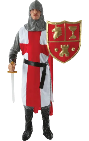 Adult Knight Crusader Costume
