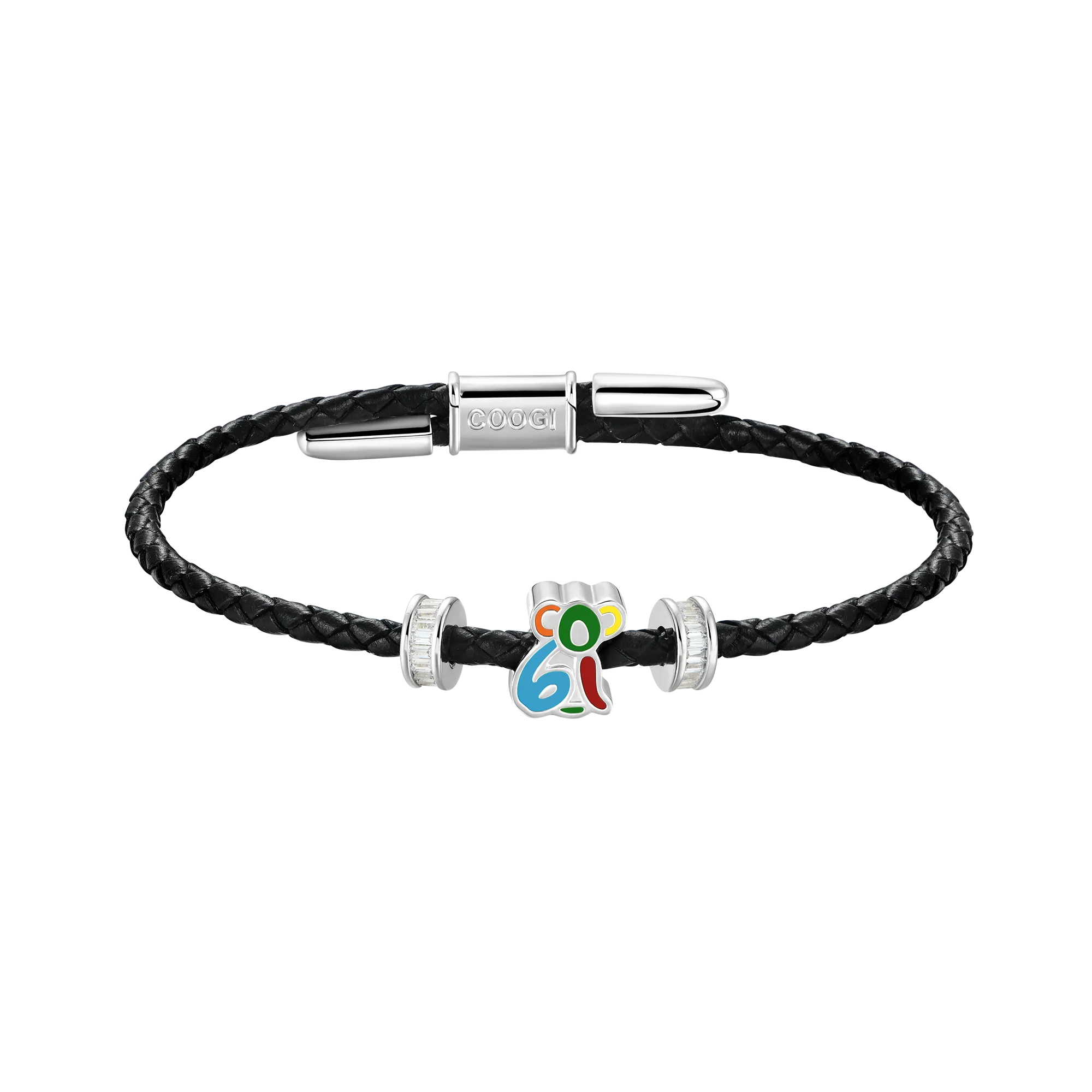 APORRO X COOGI Koala Adjustable Leather Bracelet - 3mm