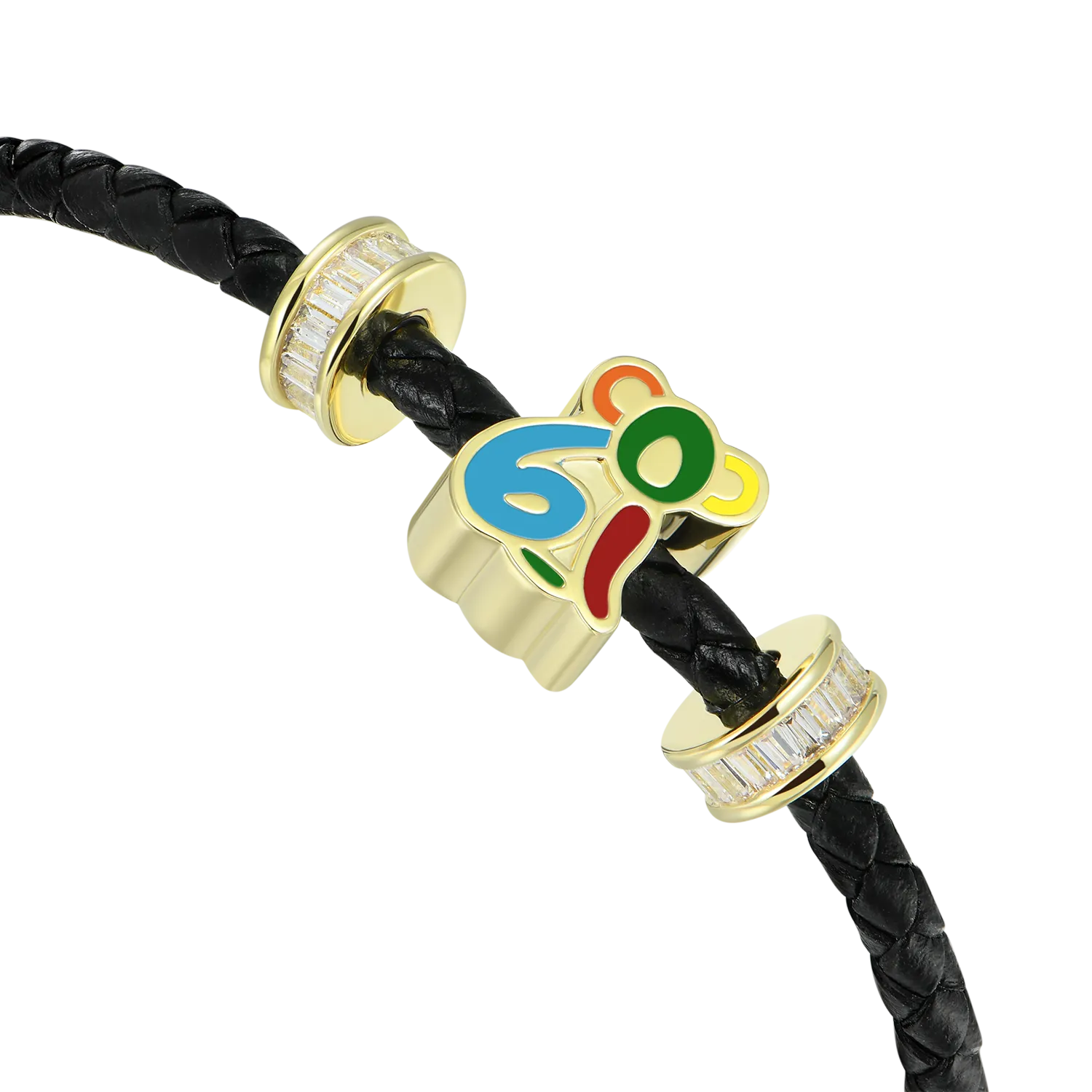 APORRO X COOGI Koala Adjustable Leather Bracelet - 3mm