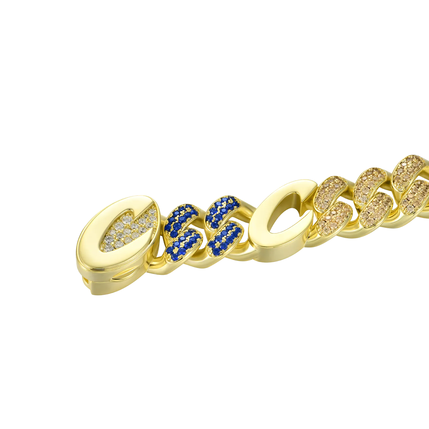 APORRO X COOGI Multicolor Cuban Bracelet - 12mm