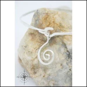 Argentium(r) Silver Swirl Bangle