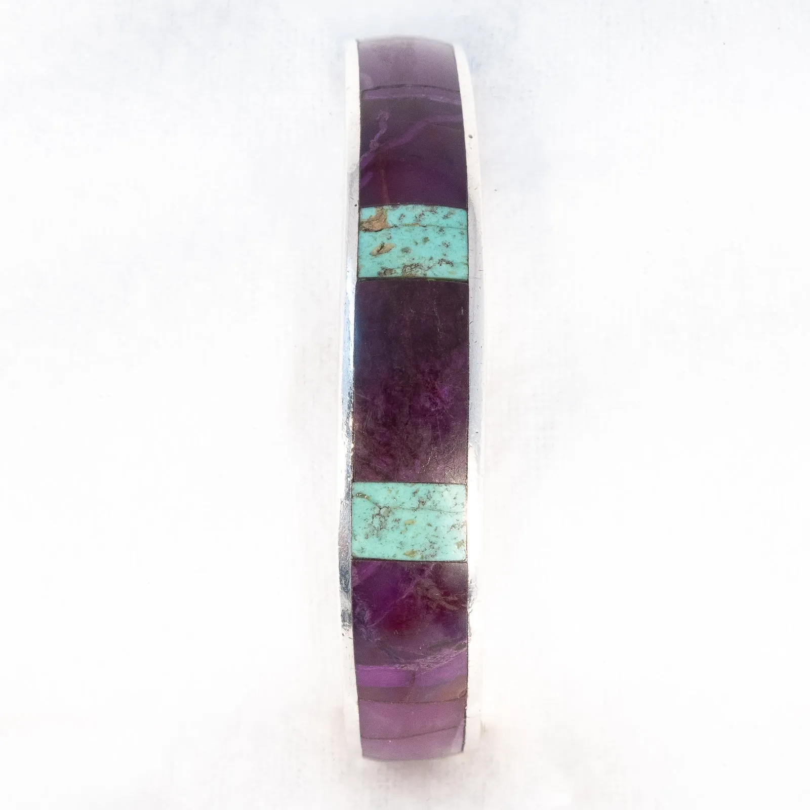 Arrow Cuff Bracelet Inlaid Sterling Silver