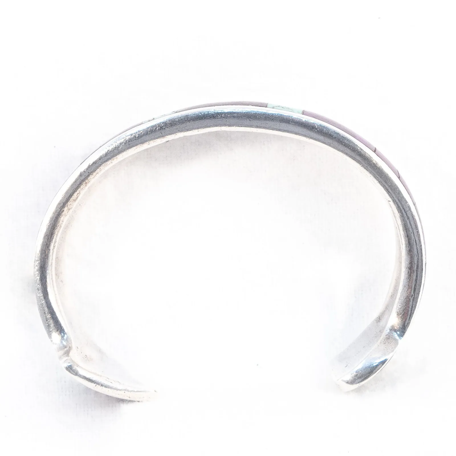 Arrow Cuff Bracelet Inlaid Sterling Silver