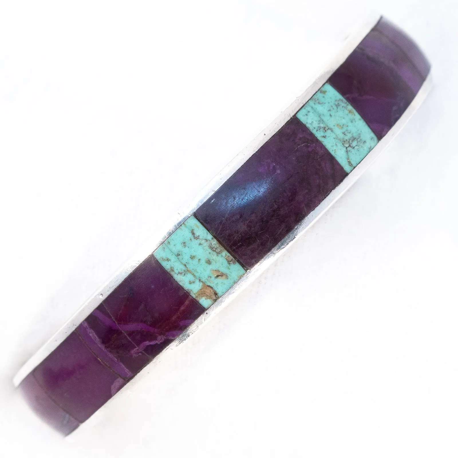 Arrow Cuff Bracelet Inlaid Sterling Silver