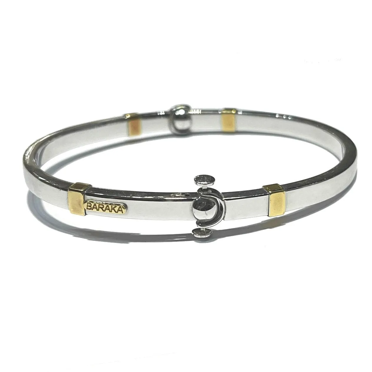 Barakà Rigid Matta Gold 18kt BR21044 bracelet
