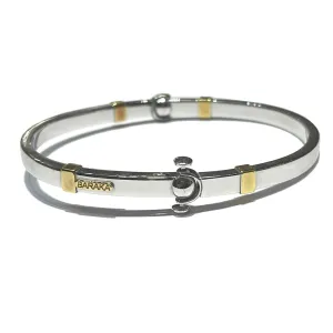 Barakà Rigid Matta Gold 18kt BR21044 bracelet