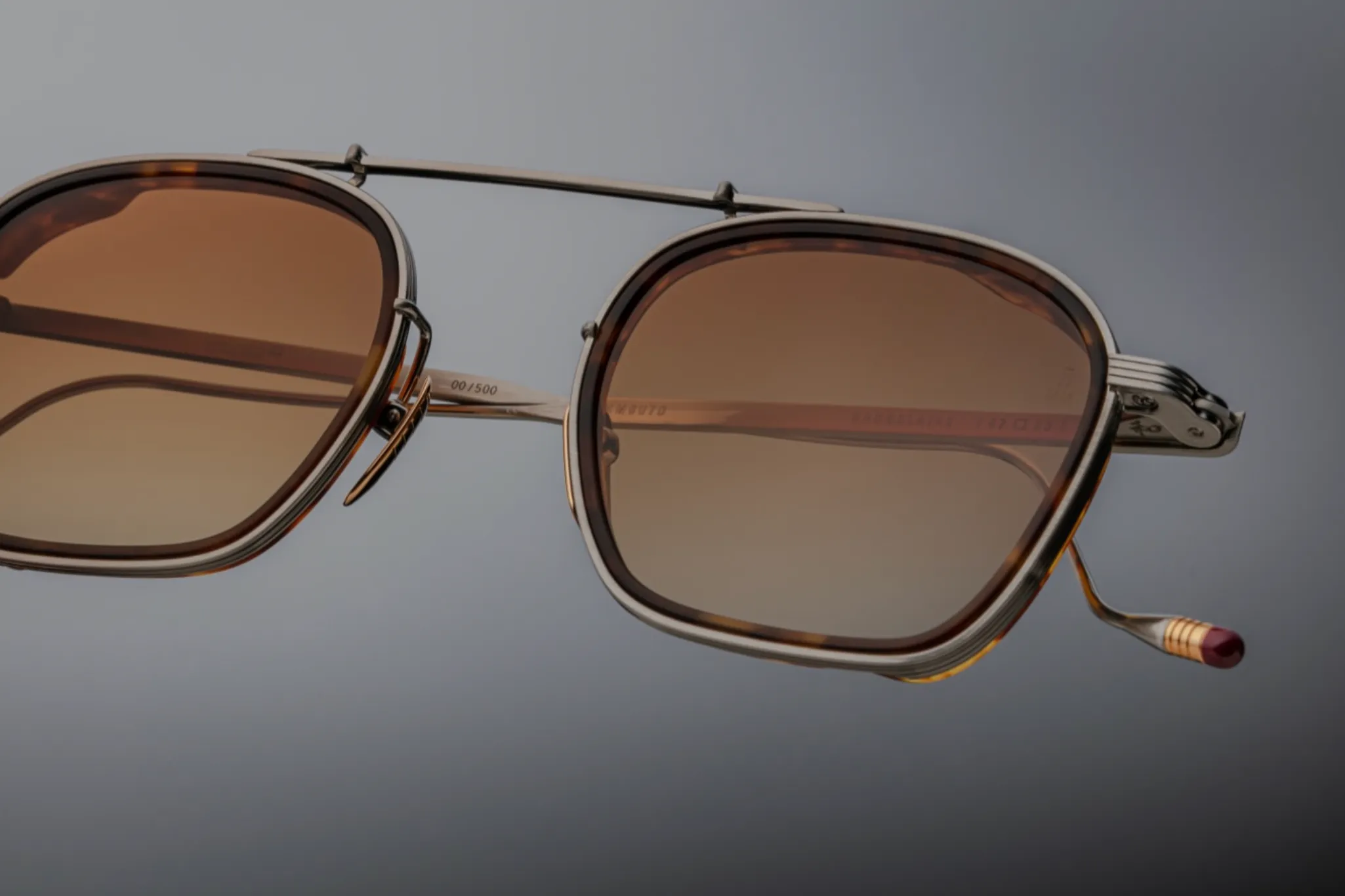 BAUDELAIRE 2-Rhea / Dark Bronze Grad / Silver