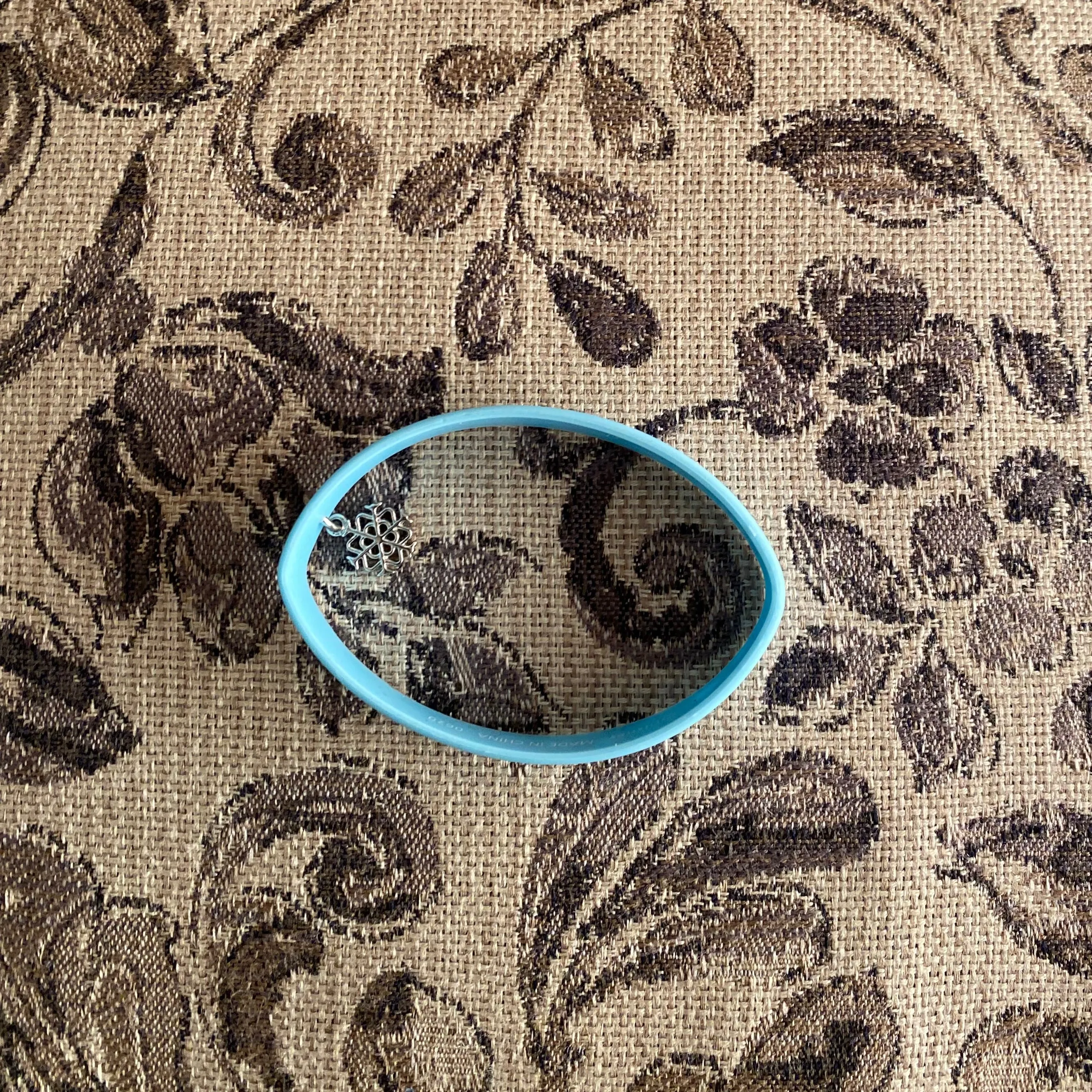 Blue Snow Crystal Bracelet