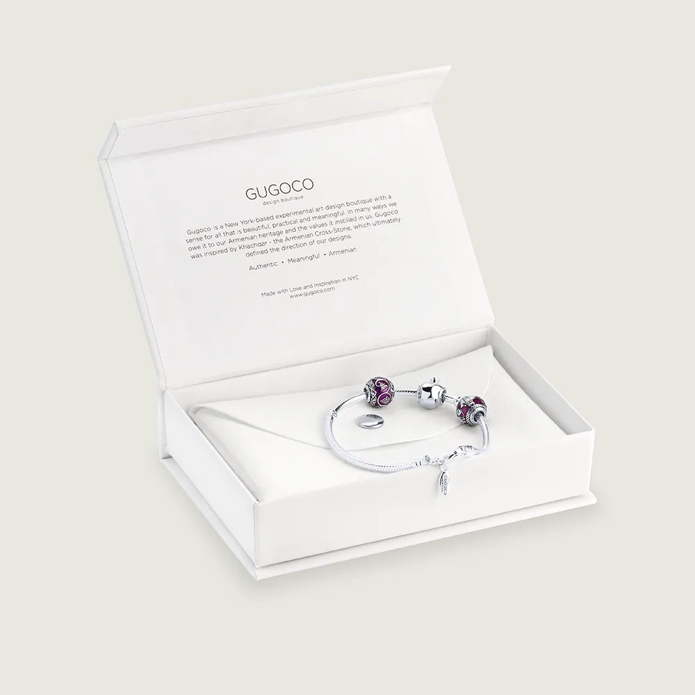 Bracelet with 3 Charms