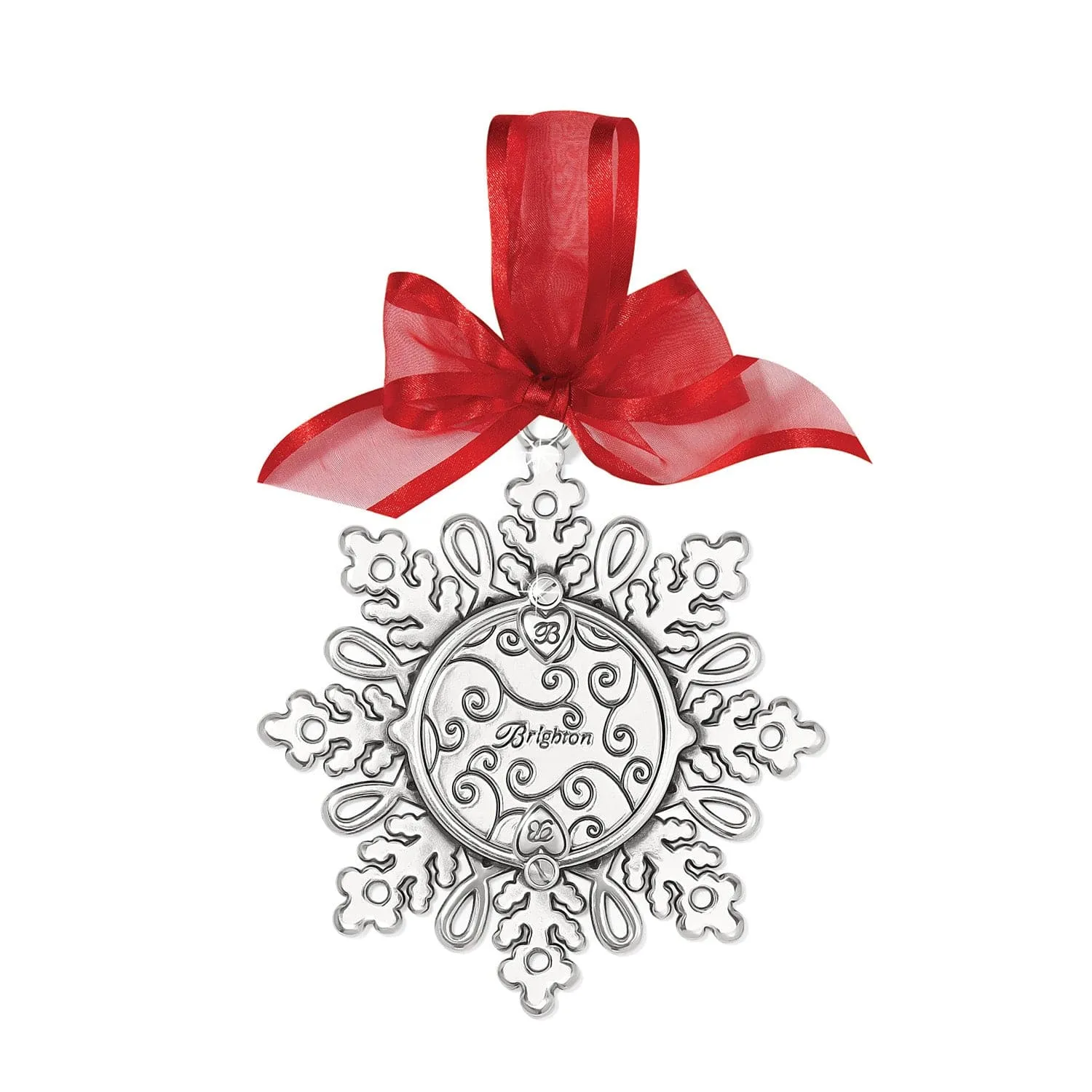 Brighton Christmas Ornament - Snowflake Photo