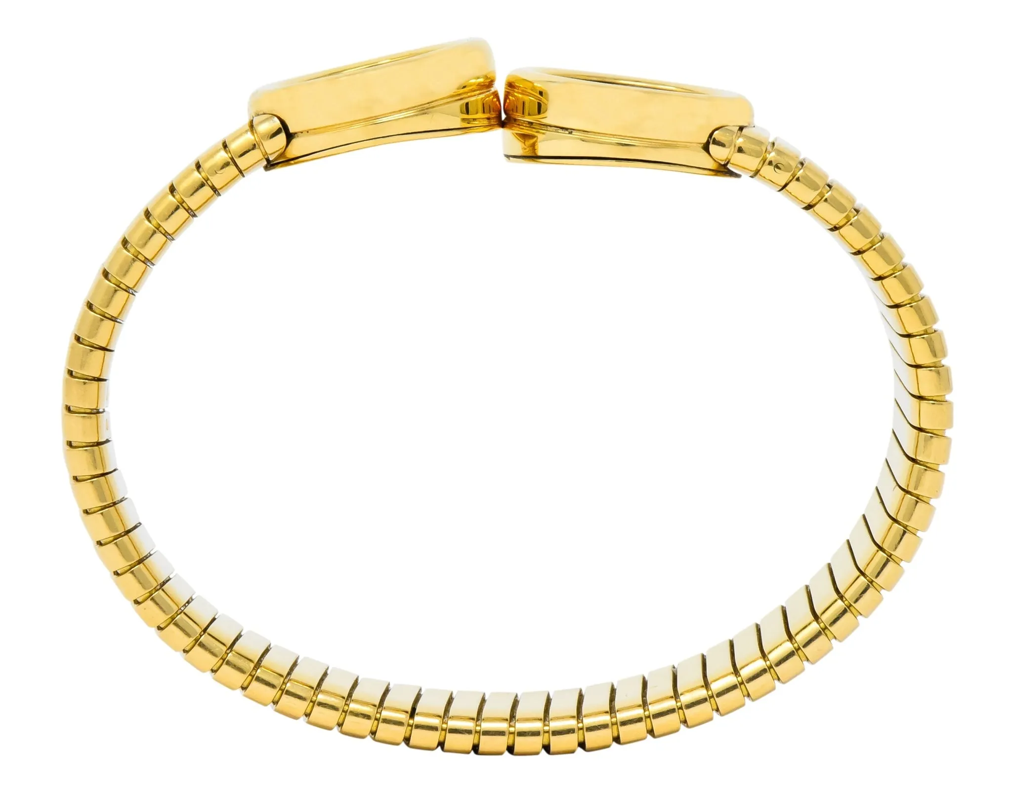 Bulgari Ancient Coin 18 Karat Gold Monete Emperor Constans of Rome Bangle Bracelet