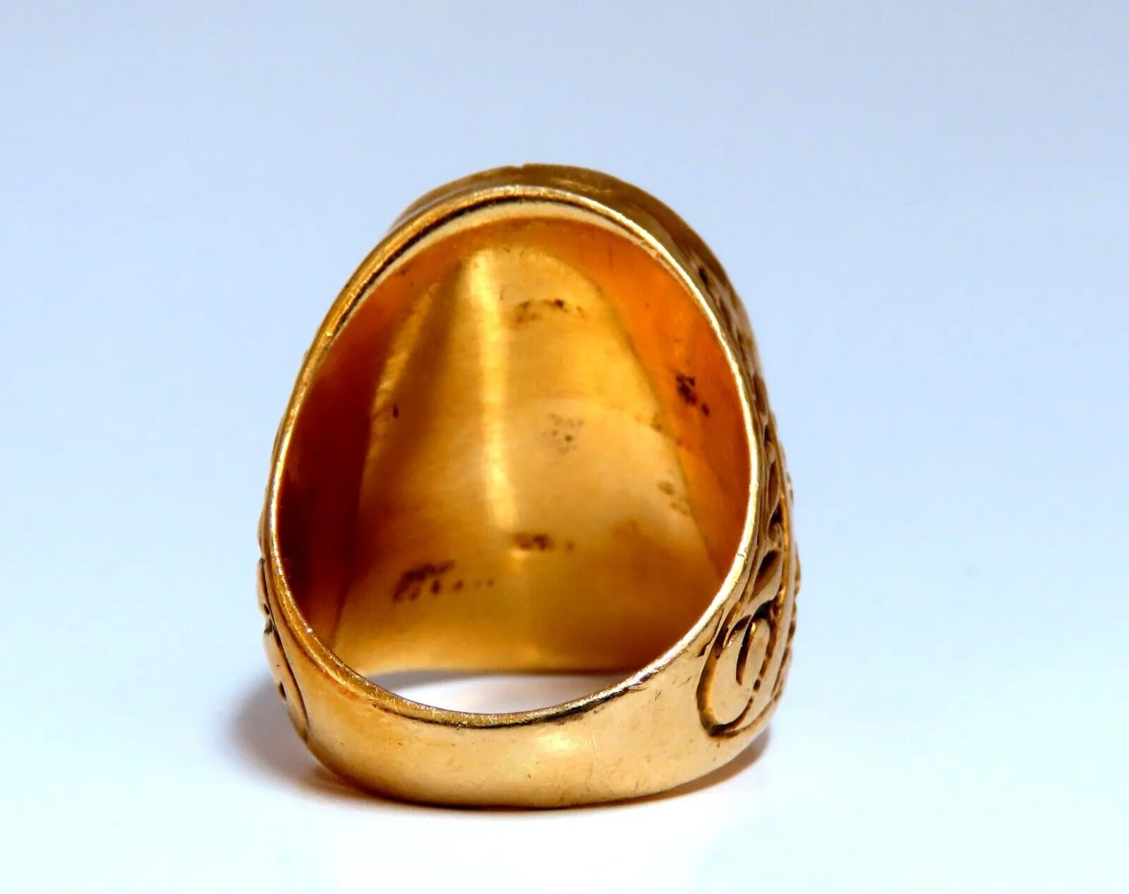 Caesar Roman Noble Deco Vintage Ring 14Kt 22G
